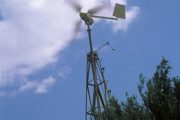 Wind turbine.