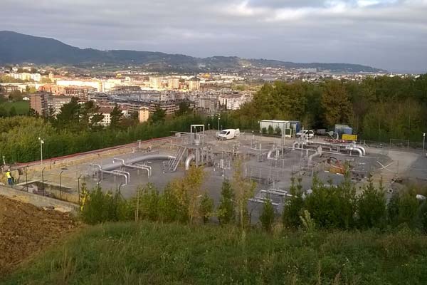 View of the Euskadour regulation center.